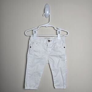 Zara Baby White Pants Size 3-6m